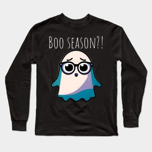 Scared ghost Long Sleeve T-Shirt